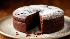 Lahodný čokoládový koláč – bez šľahania, bez masla, bez vajec: zvládnu ho upiecť aj deti.